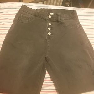 Justice 24 plus distressed jeans